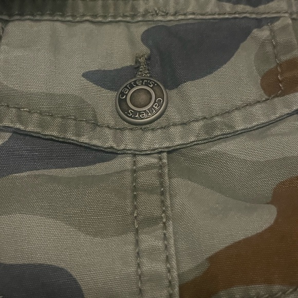 Carters boys blue , brown, green camouflage jacket with snap buttons - Picture 7 of 13